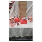 Coca Cola Bears and Snow Village Delivery Truck and Men Coca Cola Bears and Snow Village Delivery Truck and Men