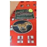 Heinekin and Horse Belt Buckles Heinekin and Horse Belt Buckles