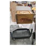 Wood Coke Crate with Divider Wood Coke Crate with Divider
