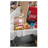 Coca Cola 1949 Delivery Truck and Misc Cups Coca Cola 1949 Delivery Truck and Misc Cups