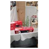 Coca Cola Light Set, Bottles, Mugs, Etc Coca Cola Light Set, Bottles, Mugs, Etc