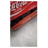 Coca Cola Wood Crate, Bottles, '99 Holiday Classic Carrier Coca Cola Wood Crate, Bottles, '99 Holiday Classic Carrier