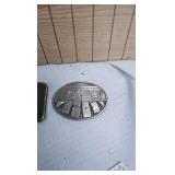 Pair of Belt Buckles-50 yrs Service and EACO Pair of Belt Buckles-50 yrs Service and EACO