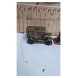 First Federal Truck and Cannon Metal Coin Bank First Federal Truck and Cannon Metal Coin Bank