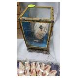 Shell Trinket Box, Tea Set, Painted Egg Décor Shell Trinket Box, Tea Set, Painted Egg Décor