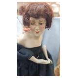 Vintage Baxes, doll, lampshade Vintage Baxes, doll, lampshade