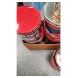 Assorted Coca Cola Tine Lot with Diet Coke Splenda Ad Assorted Coca Cola Tine Lot with Diet Coke Splenda Ad