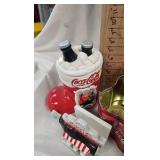 Coke Sata Figure, Bottles, Stapler Coke Sata Figure, Bottles, Stapler