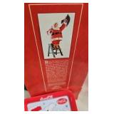 Coca Cola Button Box Kids, Bottles, Stocking Platter/Container Coca Cola Button Box Kids, Bottles, Stocking Platter/Container