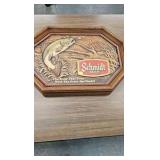 Schmidt Beer Bar Sign-Fish Schmidt Beer Bar Sign-Fish