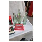 Vintage Coke Lot with Trays, Accessory Light , misc Vintage Coke Lot with Trays, Accessory Light , misc