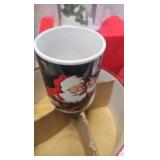 Coke Snow Village Billboard, Decorative Bench, Trays and Misc Coke Snow Village Billboard, Decorative Bench, Trays and Misc