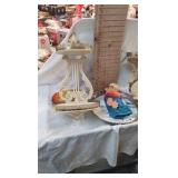 Vintage Wall Shelves and Popeye Puppet Vintage Wall Shelves and Popeye Puppet