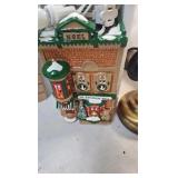 Figurines, 'Snow Village' Christmas Shoppe Figurines, 'Snow Village' Christmas Shoppe