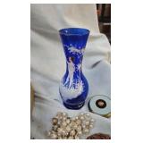 Mary Gregory Vase and Various Vintage Mary Gregory Vase and Various Vintage