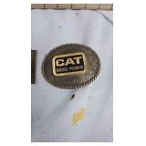 Pair of Belt Buckles-Donaldson and CAT Pair of Belt Buckles-Donaldson and CAT