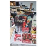 Coke Picture, Bottles, Bucket, Tins, Coke Picture, Bottles, Bucket, Tins,