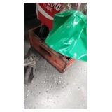 Coca Cola Wood Crate, Bottles, '99 Holiday Classic Carrier Coca Cola Wood Crate, Bottles, '99 Holiday Classic Carrier