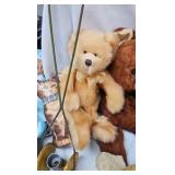 Vintage Dolls and Bears and Push Toy w/bell Vintage Dolls and Bears and Push Toy w/bell