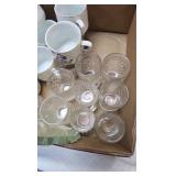 Shell Trinket Box, Tea Set, Painted Egg Décor Shell Trinket Box, Tea Set, Painted Egg Décor