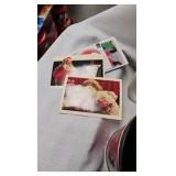 Coca Cola Trays and Tins w/fFinal Four Pin, Postcards Coca Cola Trays and Tins w/fFinal Four Pin, Postcards