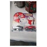 Coca Cola Die Cast, pewter mug, tins, glass, yo-yo etc Coca Cola Die Cast, pewter mug, tins, glass, yo-yo etc
