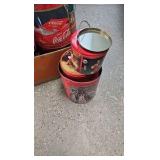 Assorted Coca Cola Tine Lot with Diet Coke Splenda Ad Assorted Coca Cola Tine Lot with Diet Coke Splenda Ad