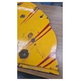 Schell Motor Oil Porcelain Sign Schell Motor Oil Porcelain Sign