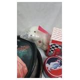 Coca Cola Trays, Tin, Cup, Tabletop Musical Bank Coca Cola Trays, Tin, Cup, Tabletop Musical Bank