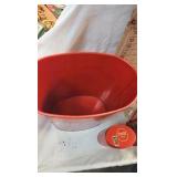 Coca Cola Bear in Rocker and Coke Wastebasket Coca Cola Bear in Rocker and Coke Wastebasket