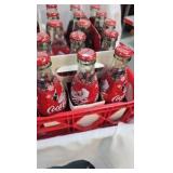 Coke Crate with Coke Collectibles Coke Crate with Coke Collectibles