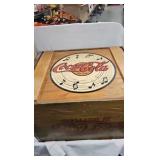 Wood Coke Crate with Divider Wood Coke Crate with Divider