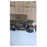 First Federal Truck and Cannon Metal Coin Bank First Federal Truck and Cannon Metal Coin Bank