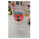 Coke Salt/Pepper Shakers and S/P Shaker Caddy Coke Salt/Pepper Shakers and S/P Shaker Caddy