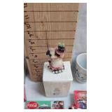 Lot of Various Coca Cola Mugs, Ornaments, Figures Lot of Various Coca Cola Mugs, Ornaments, Figures