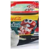 Coca Cola Picture, trays, action bank, stuffie Coca Cola Picture, trays, action bank, stuffie