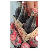 Coke Crate with Coke Collectibles Coke Crate with Coke Collectibles