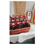 Coca Cola Themometer, Bottle Opener, 4 cases bottles Coca Cola Themometer, Bottle Opener, 4 cases bottles