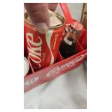 Coke Wood Case, Bottles, Cans, 1998 Holiday Carrier Coke Wood Case, Bottles, Cans, 1998 Holiday Carrier