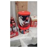 Coke Bottles/Case, Cookie Jar, Crate, Tins Coke Bottles/Case, Cookie Jar, Crate, Tins