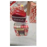 Coke Bear Figures, Snow Village Billboard- Soda Fountain Coke Bear Figures, Snow Village Billboard- Soda Fountain