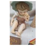 Figurines, 'Snow Village' Christmas Shoppe Figurines, 'Snow Village' Christmas Shoppe