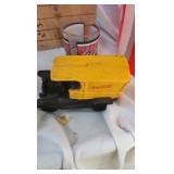 Coca Cola Fountain Advertising(movie theatre?), Cast Iron Delivery Truck Coca Cola Fountain Advertising(movie theatre?), Cast Iron Delivery Truck