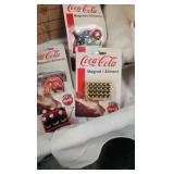 Coca Cola Dancing Can, Glasses, Bear, Magnets Coca Cola Dancing Can, Glasses, Bear, Magnets