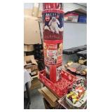 Coca Cola Thermometer, Cookie Jar and Tins Coca Cola Thermometer, Cookie Jar and Tins