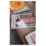 Coke Picture, Cardboard Ad Sign, etc Coke Picture, Cardboard Ad Sign, etc