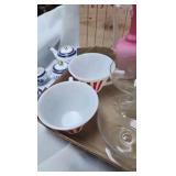 Lot of Cup, Vase, Dishes, Tea Set Lot of Cup, Vase, Dishes, Tea Set