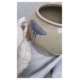 Vintage Porcelain Tureen, Pottery Style Planter, misc Vintage Porcelain Tureen, Pottery Style Planter, misc