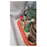 Coca Cola Trays, bottles, Glasses, Pewter Collectible Coca Cola Trays, bottles, Glasses, Pewter Collectible