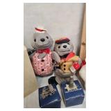 Coca Cola Musical Bank w Bears, tins, Planter, etc Coca Cola Musical Bank w Bears, tins, Planter, etc